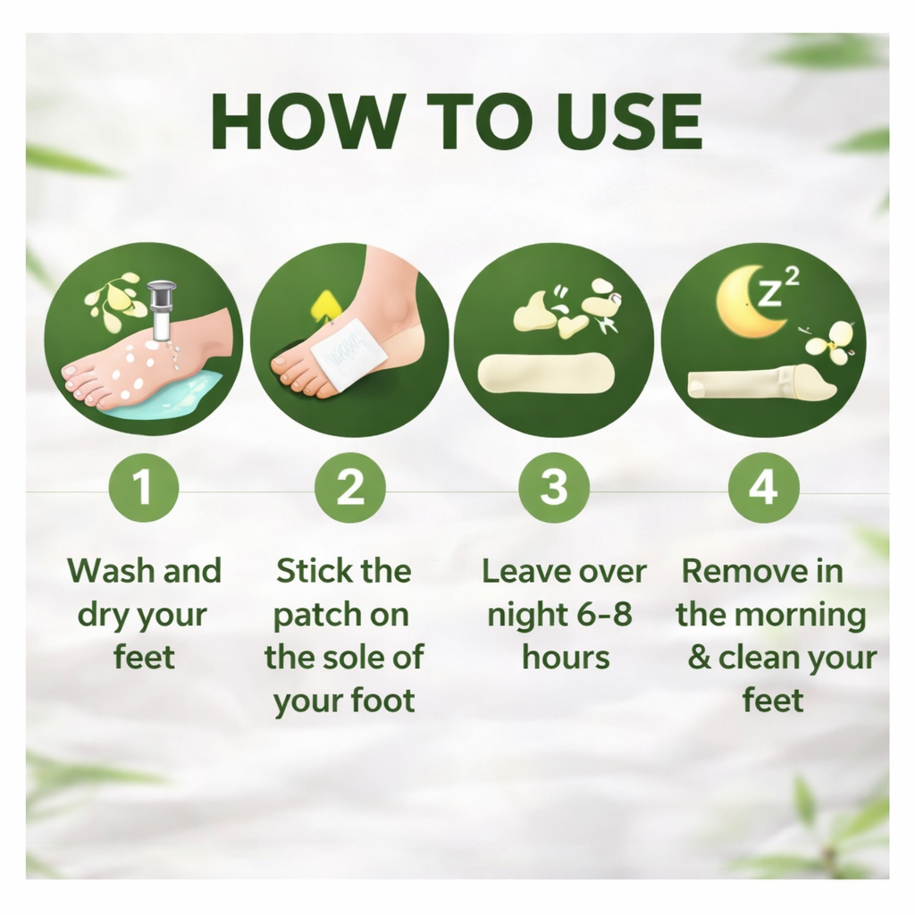 Herbal Detox Foot Patch ( Pack of 10)